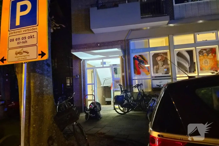 Brandweer ingezet voor gebouwbrand