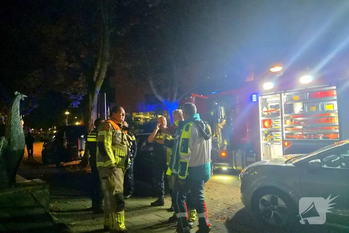 Brandweer ingezet voor gebouwbrand
