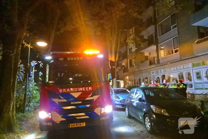 Brandweer ingezet voor gebouwbrand