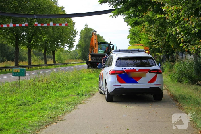 Fatbiker gewond bij aanrijding met landbouwvoertuigen