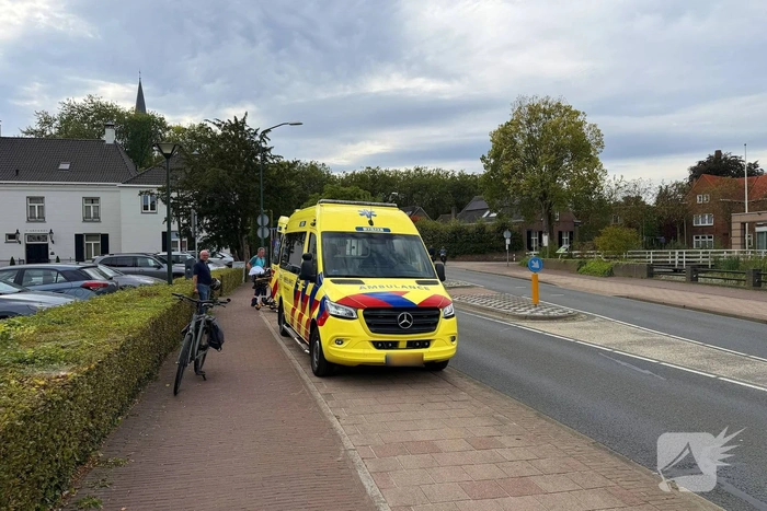 Scooterrijder gewond na val tijdens uitwijkmanoeuvre