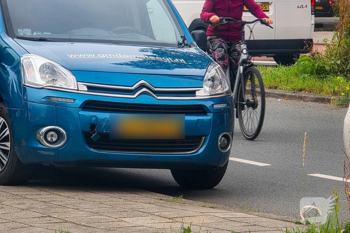 Ongeval tussen auto en fietser
