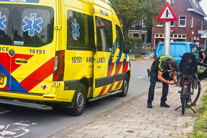 Ongeval tussen auto en fietser
