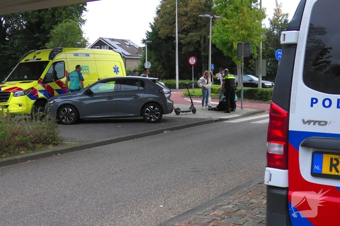 Ongeval met elektrische step leidt tot gewonde