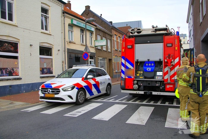 Man gewond door vlam in pan met olie