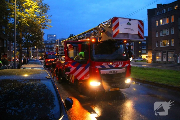 Woningbrand zorgt voor ontruiming