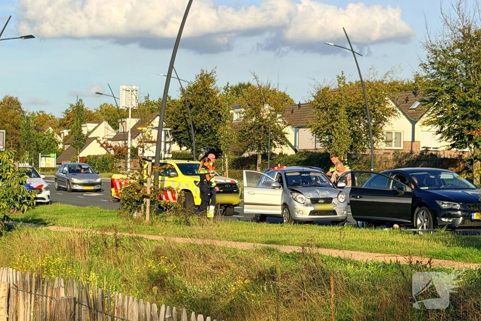Dronken automobilist veroorzaakt aanrijding