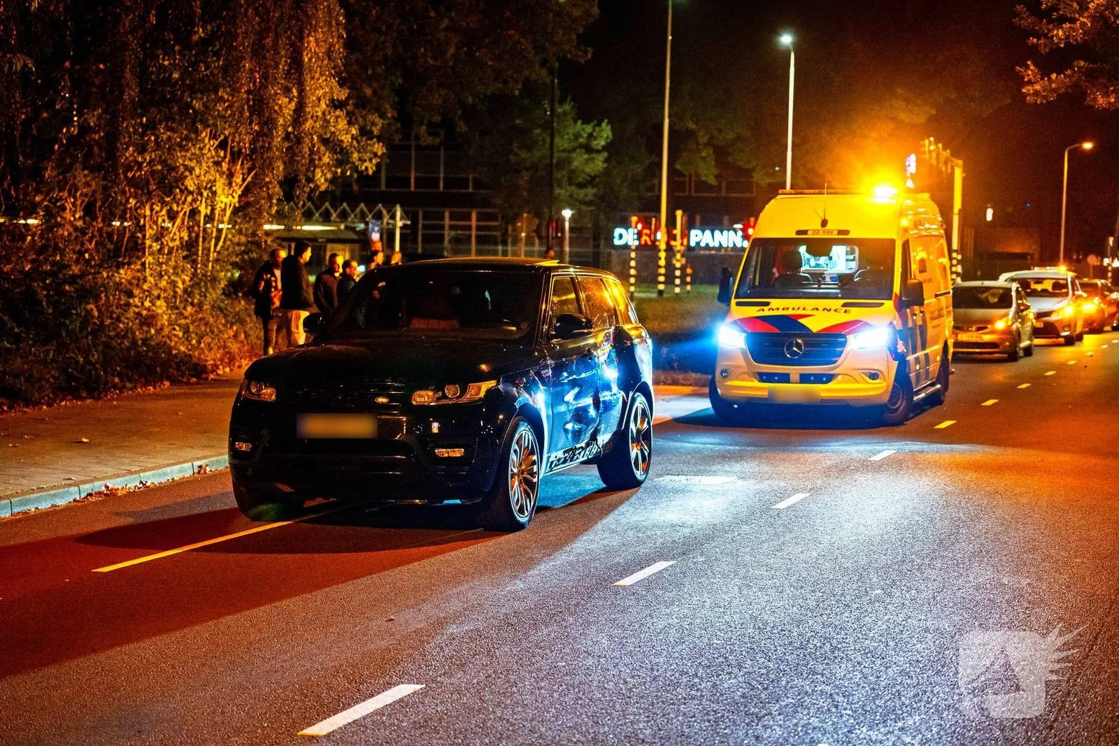 Fiets doormidden na aanrijding door auto