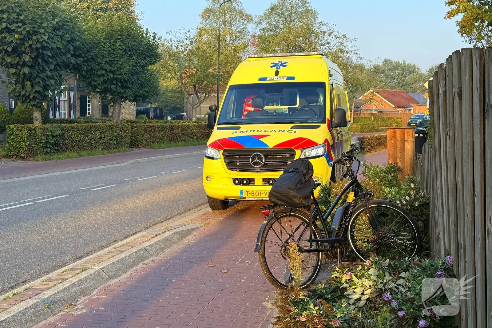 Fietsongeluk leidt tot ziekenhuisopname jongeman