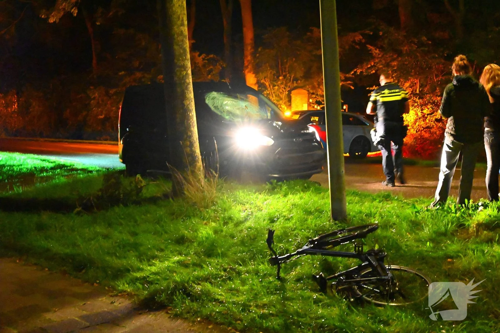 Voetganger zwaargewond bij aanrijding