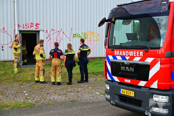 Gaslucht gemeld in pand