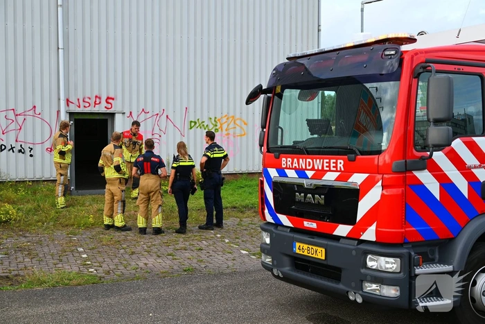 Gaslucht gemeld in pand