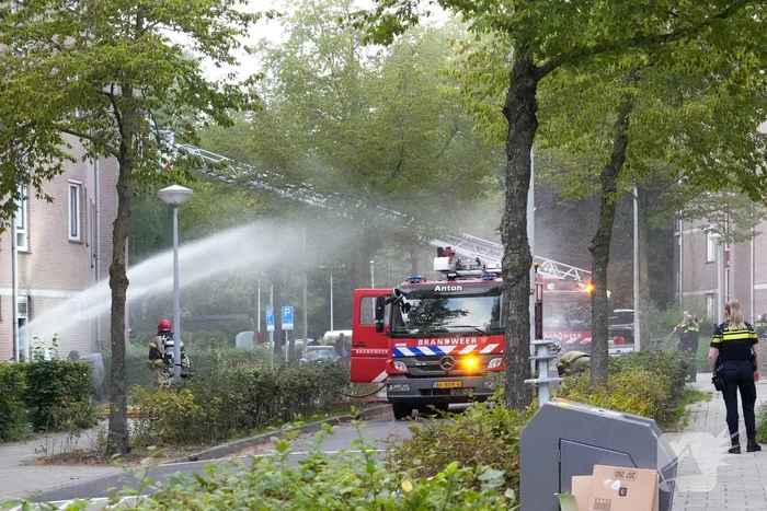 Fikse brand in berging