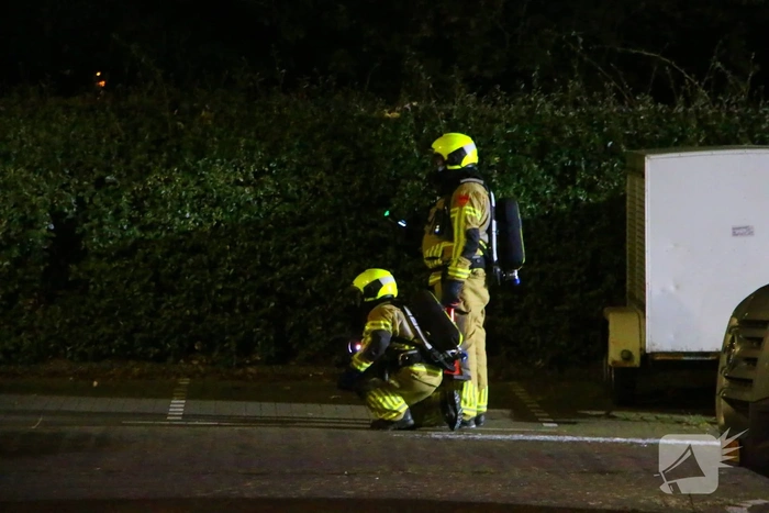 Escalatie rond caravan Rogier Smit: hulpdiensten groots aanwezig