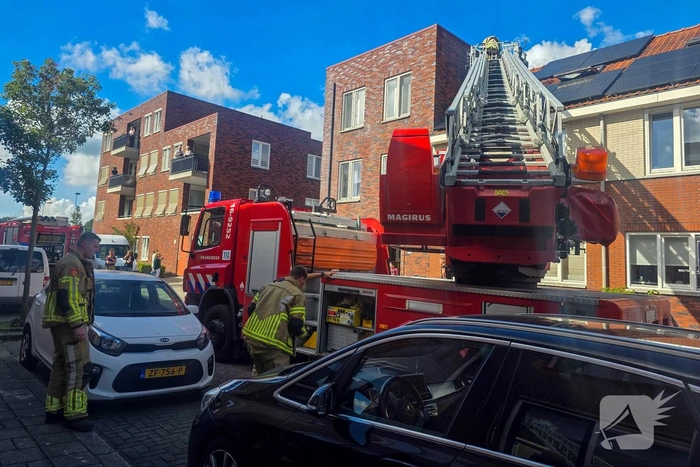 Brand op dak woning door kortsluiting zonnepanelen