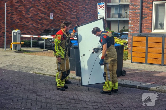 Brand op dak woning door kortsluiting zonnepanelen