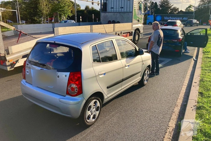 Dronken automobilist veroorzaakt aanrijding