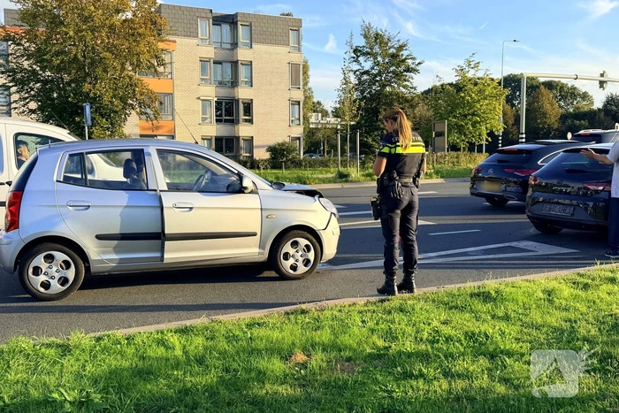Dronken automobilist veroorzaakt aanrijding