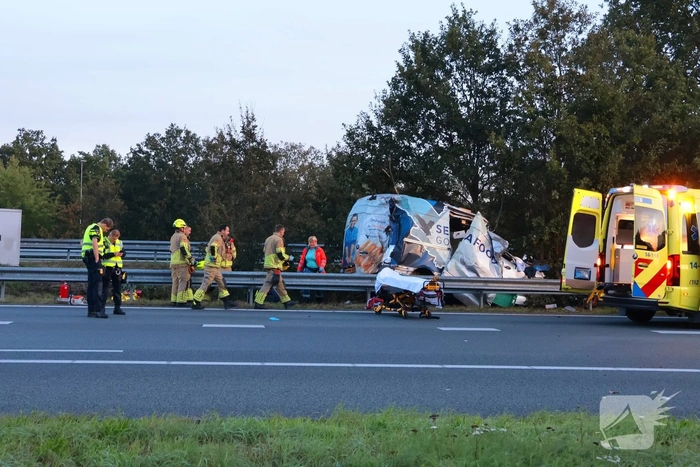 ongeval rijksweg a27 r 97,5 t eemnes