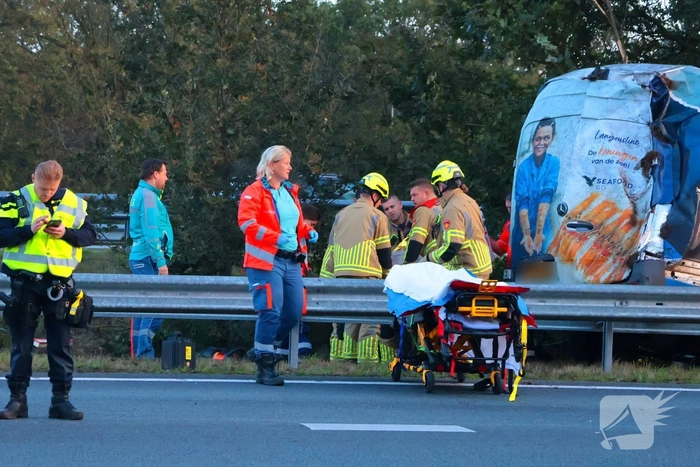 Ernstig ongeval op A27 leidt tot gewonden en verkeershinder
