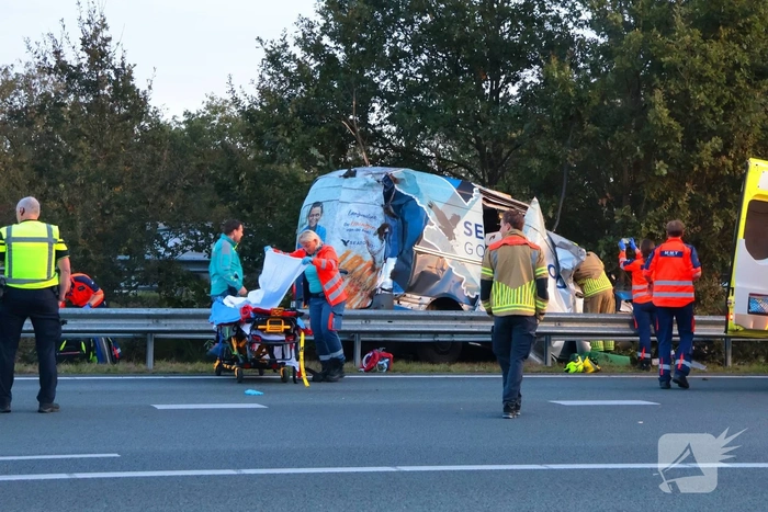 Ernstig ongeval op A27 leidt tot gewonden en verkeershinder