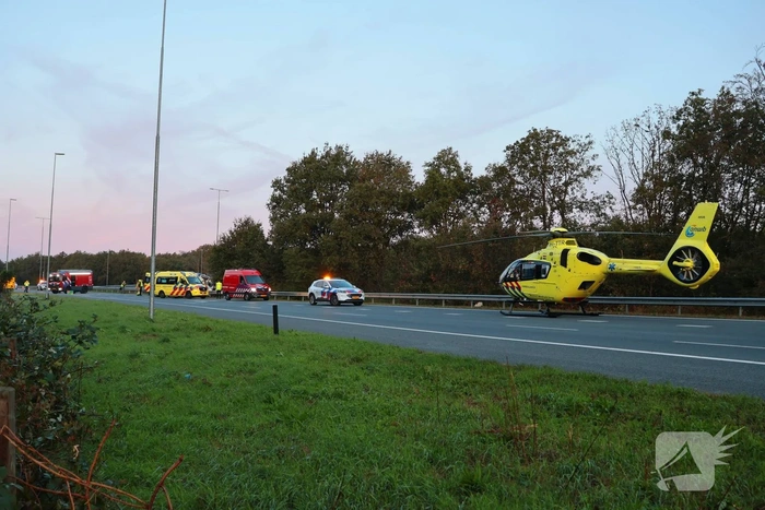 Ernstig ongeval op A27 leidt tot gewonden en verkeershinder