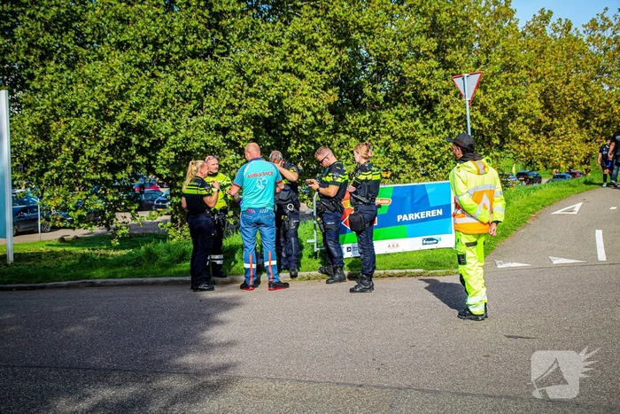 Auto rijdt over slachtoffer na ongeval met elektrische step