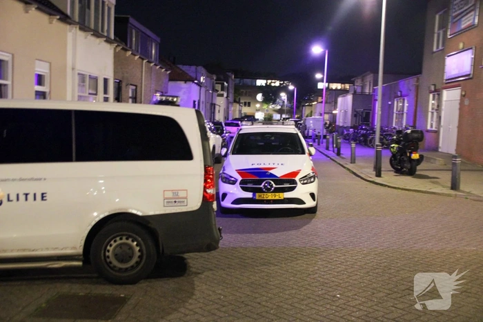 Plein bezaaid met brokstukken na explosie