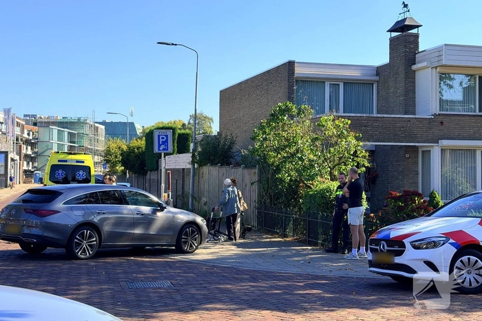 Fietser aangereden door auto