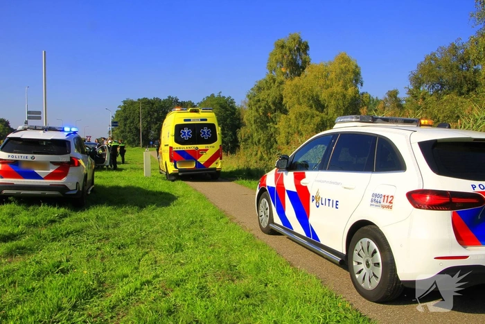 Kop-staartbotsing met meerdere voertuigen