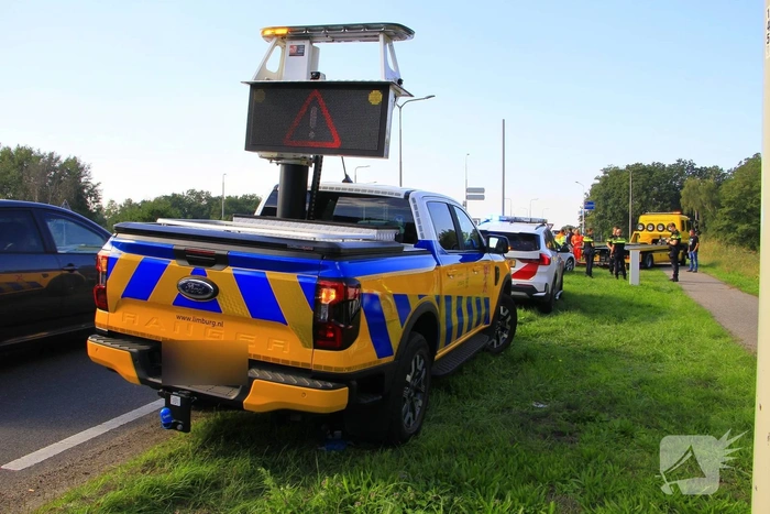 Kop-staartbotsing met meerdere voertuigen