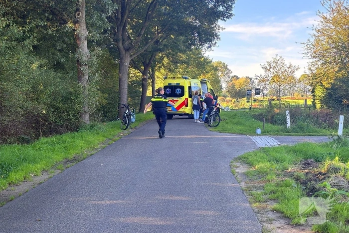 Fietser gewond na val