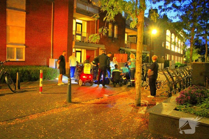 Ongeval met scootmobiel leidt tot ziekenhuisopname