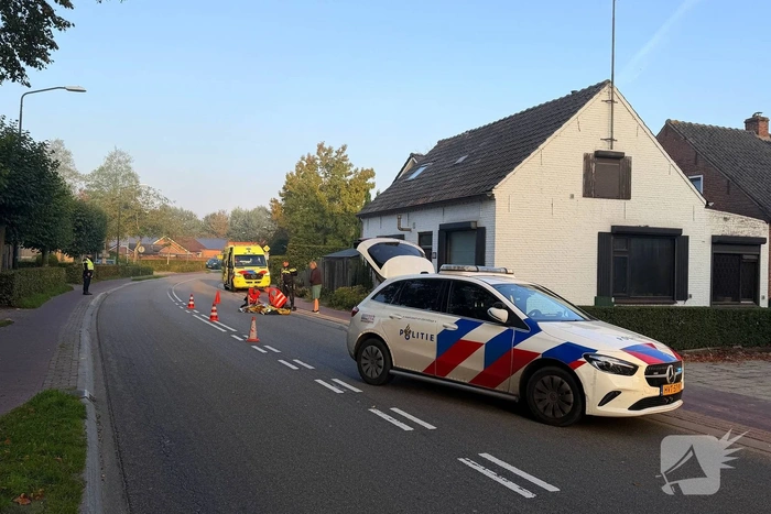 Fietsongeluk leidt tot ziekenhuisopname jongeman