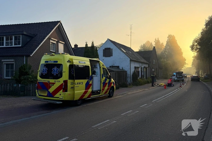 Fietsongeluk leidt tot ziekenhuisopname jongeman