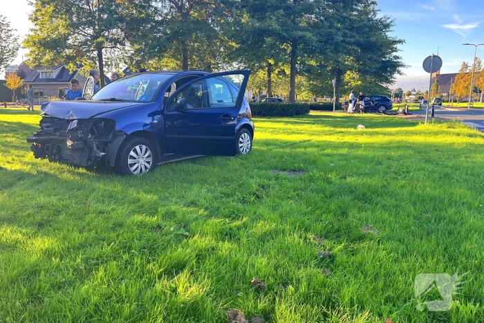 Aanrijding tussen twee voertuigen