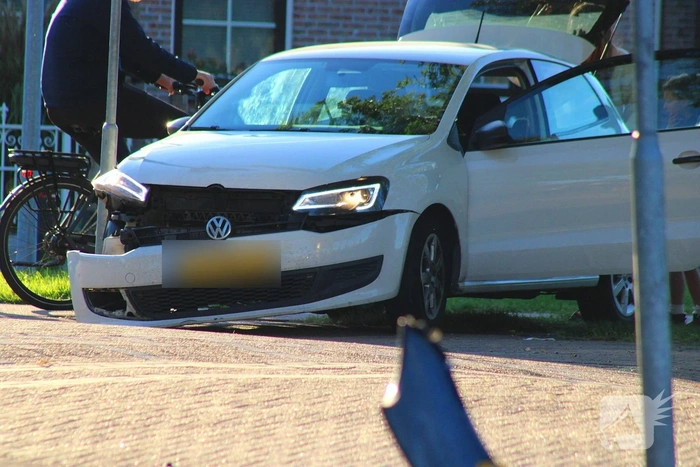 Aanrijding tussen twee voertuigen
