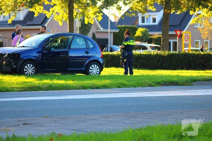 Aanrijding tussen twee voertuigen