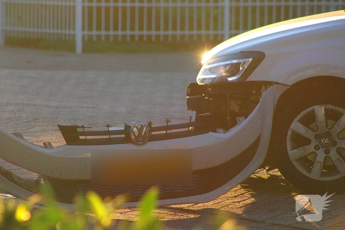 Aanrijding tussen twee voertuigen