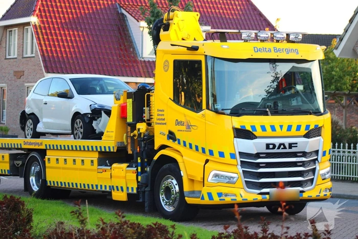 Aanrijding tussen twee voertuigen