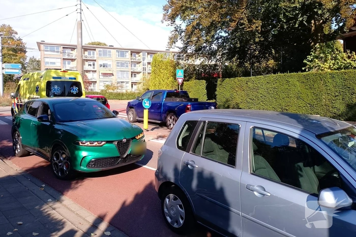 Fietser gewond bij aanrijding met auto