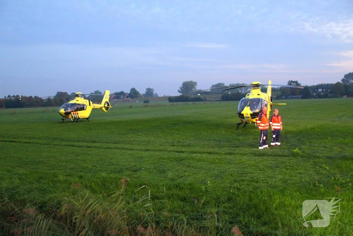 Enorme ravage na zwaar ongeval, meerdere traumahelikopters ingezet