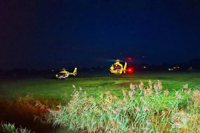 Enorme ravage na zwaar ongeval, meerdere traumahelikopters ingezet