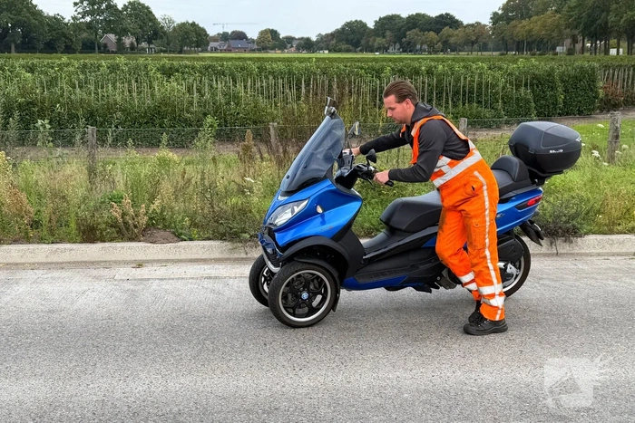 Ongeval tussen motor en auto leidt tot verwondingen