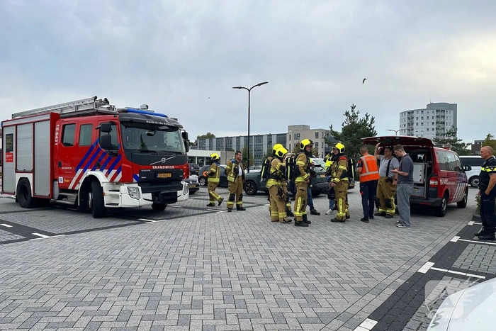 Omgeving tankstation groots afgezet wegens ongeval gevaarlijke stof