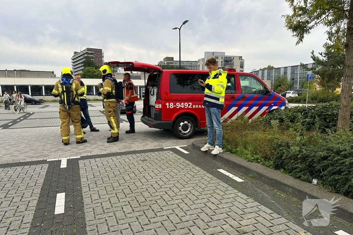 Omgeving tankstation groots afgezet wegens ongeval gevaarlijke stof