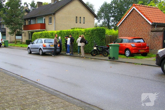 Kind op fatbike aangereden door bestelbus