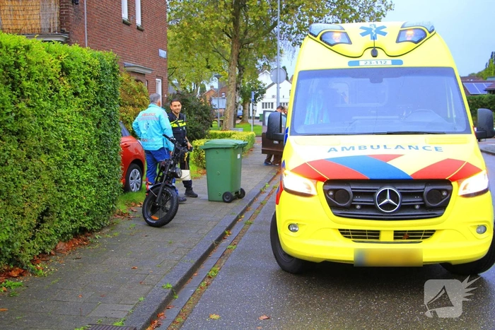 Kind op fatbike aangereden door bestelbus