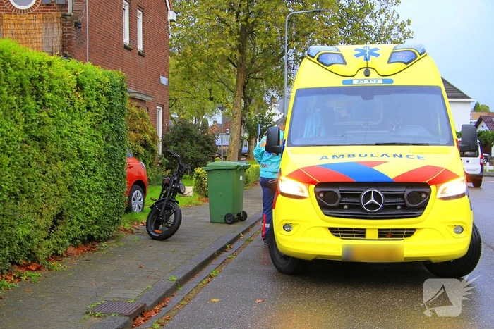 Kind op fatbike aangereden door bestelbus