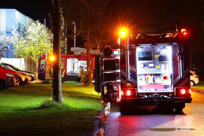 Brand in oven veroorzaakt uitslaande vlammen